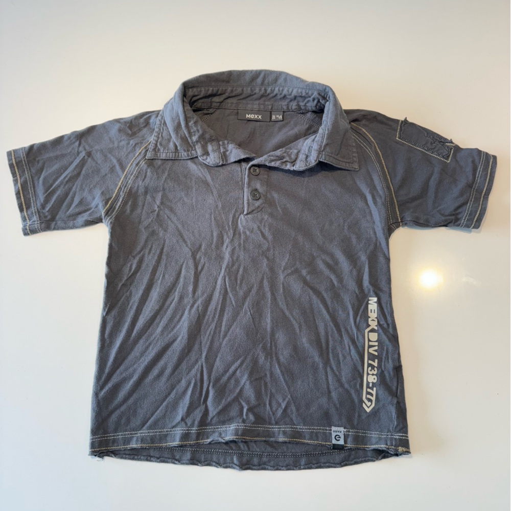 🛍️4 for 20$ / MEXX Gray Polo Shirt / 5